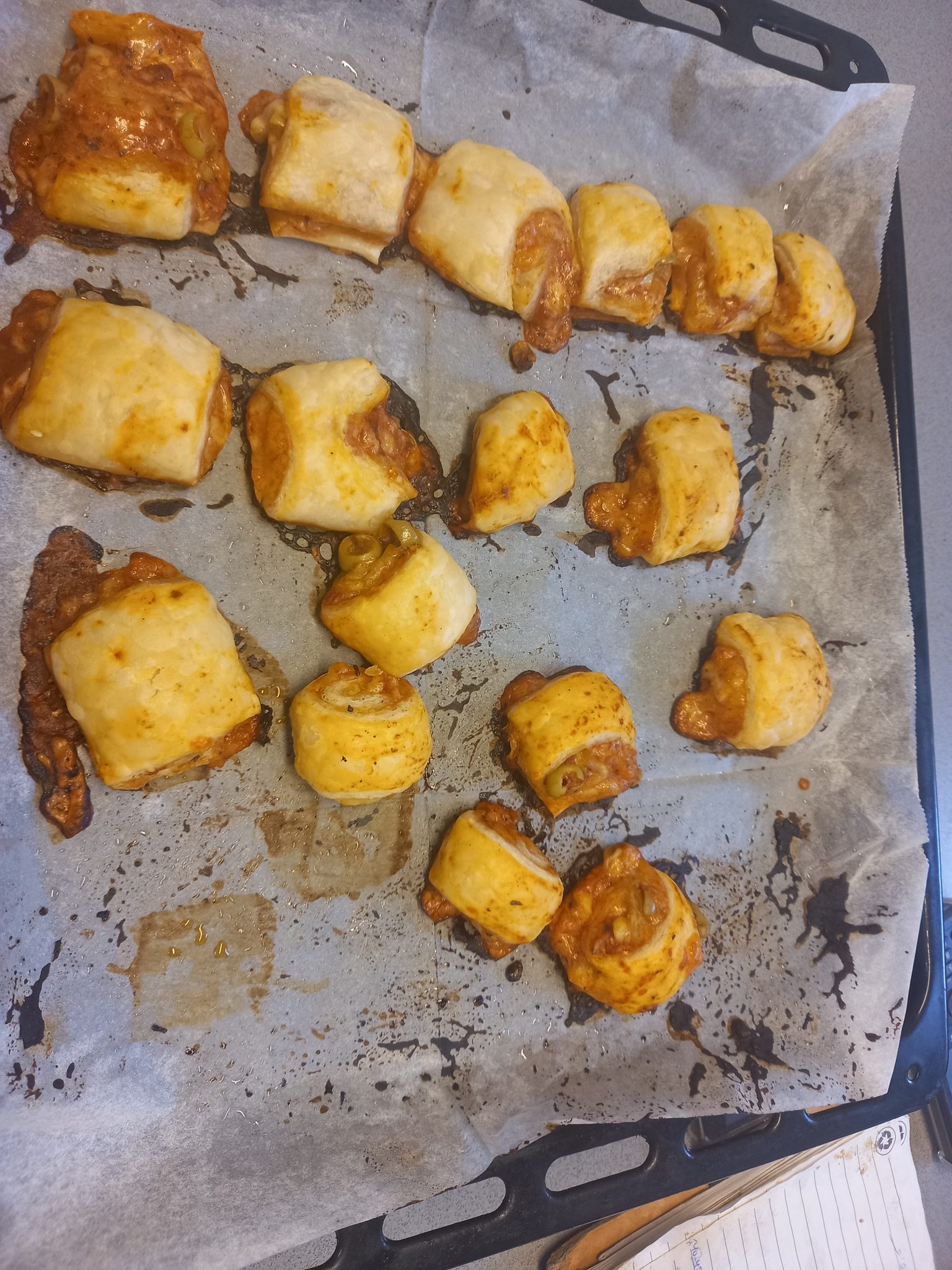 מתכון לשבלולי פיצה