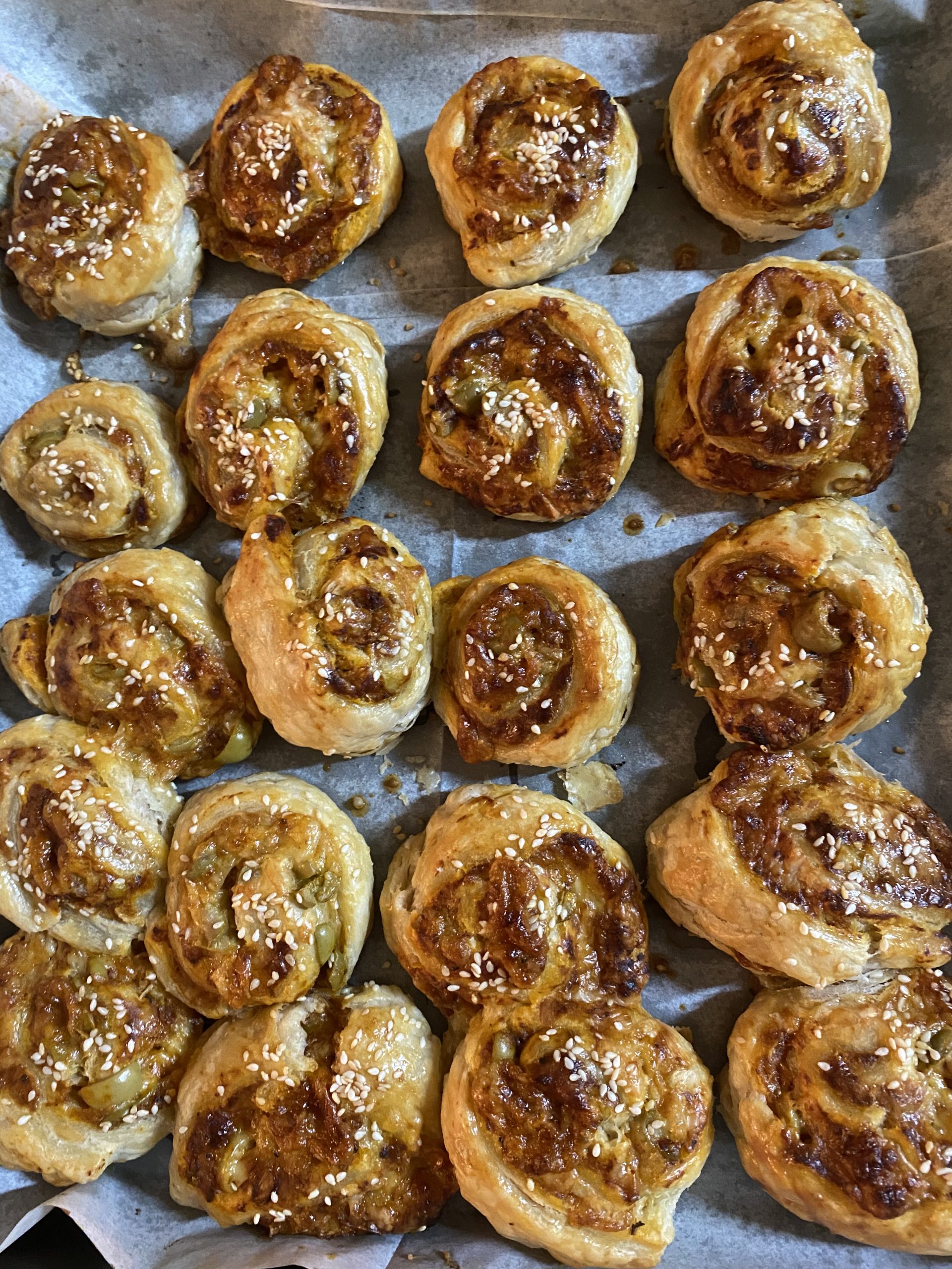 מתכון לשבלולי פיצה