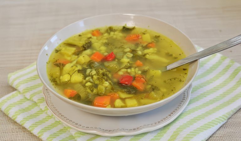 מרק ירקות מתכונים ב10 דקות