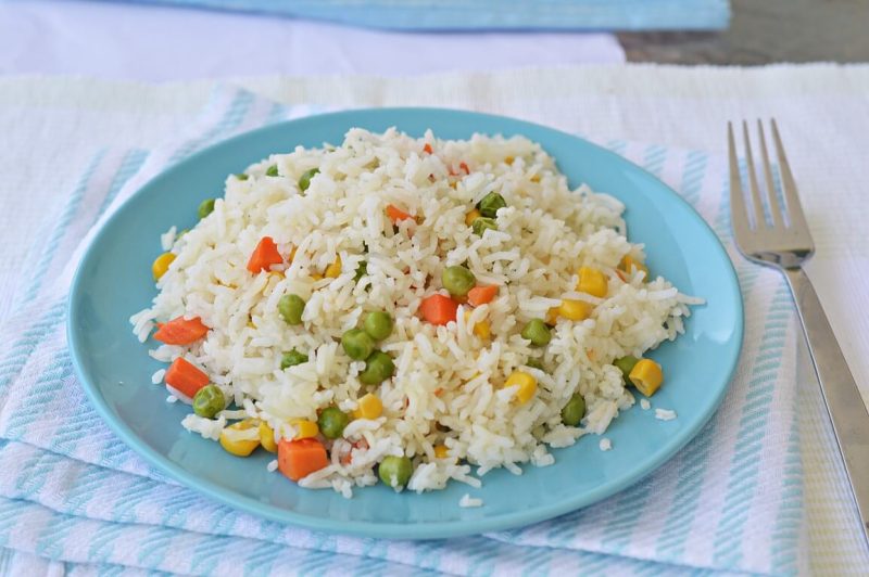 אורז עם ירקות