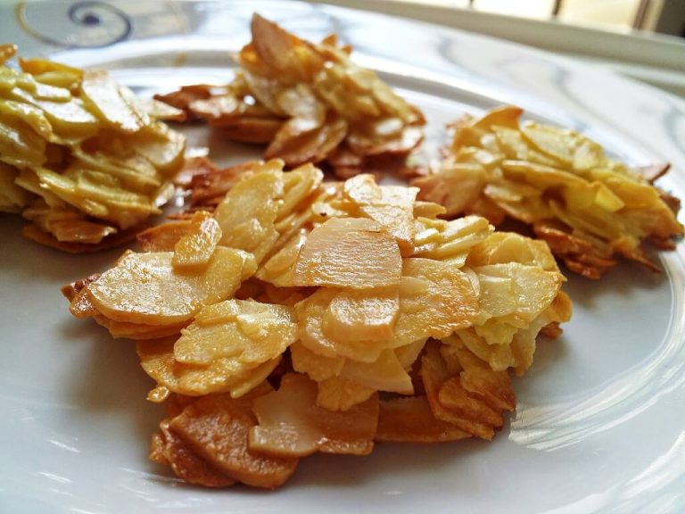 עוגיות שקדים פרוסים ללא סוכר