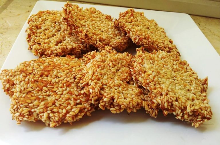 עוגיות שומשום ללא סוכר