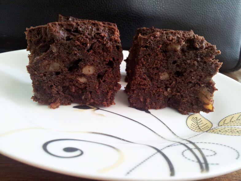 בראוניז אגוזים ללא סוכר