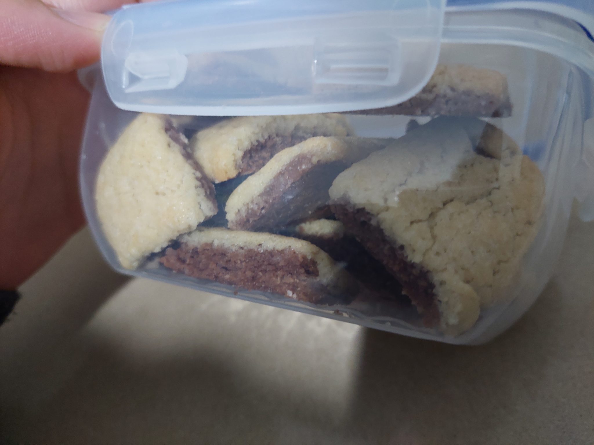 עוגיות שחור לבן