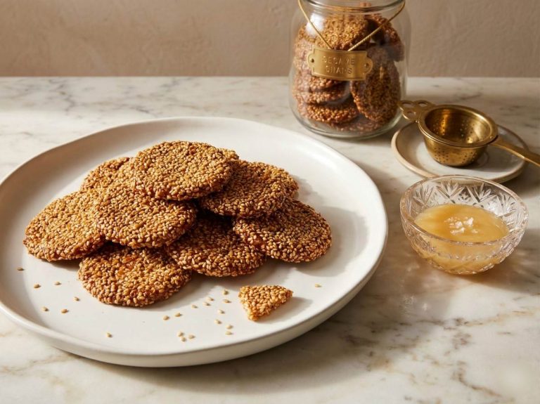 עוגיות שומשום ללא סוכר
