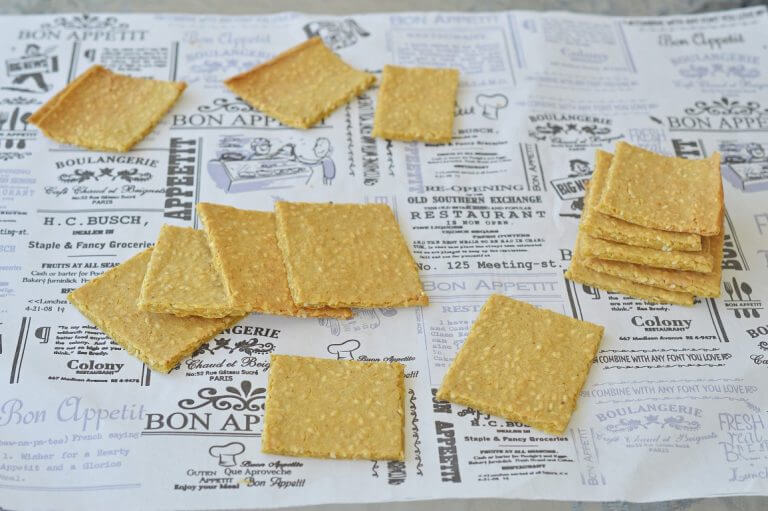 קרקרים מקמח חומוס