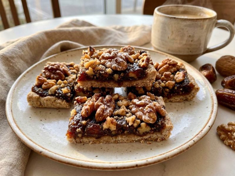 עוגיות תמרים ואגוזים