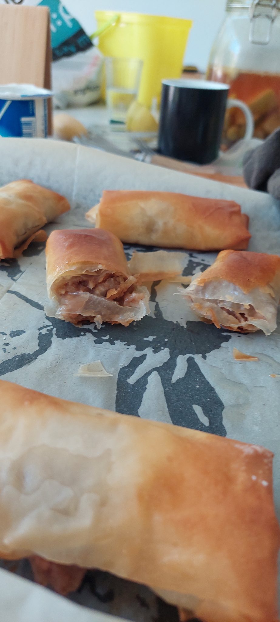 שטרודל תפוחים מבצק פילו