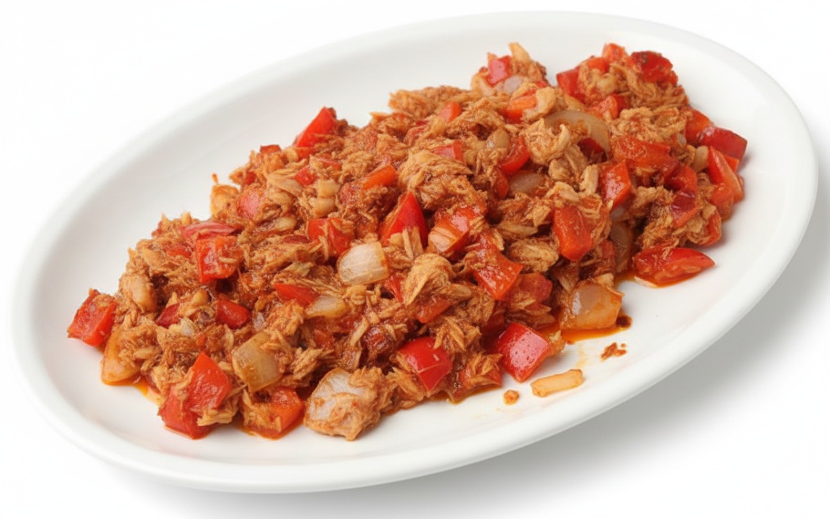 סלט טונה חריף