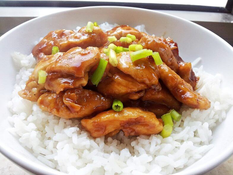 חזה עוף ברוטב תפוזים