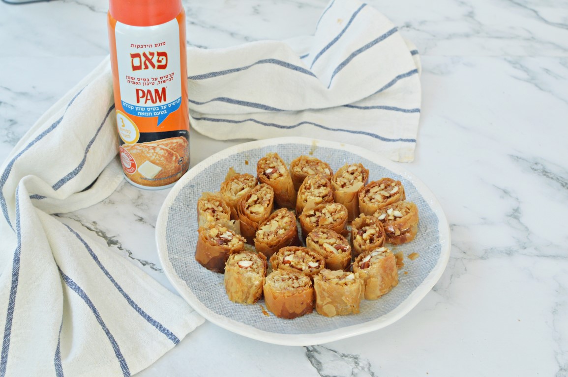 בצק פילו ממולא באגוזים