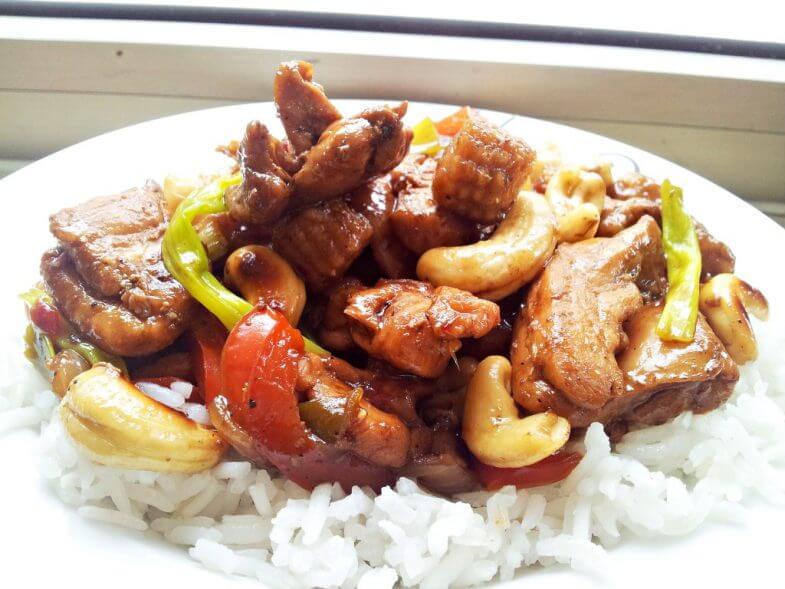 פרגיות בטריאקי וקשיו