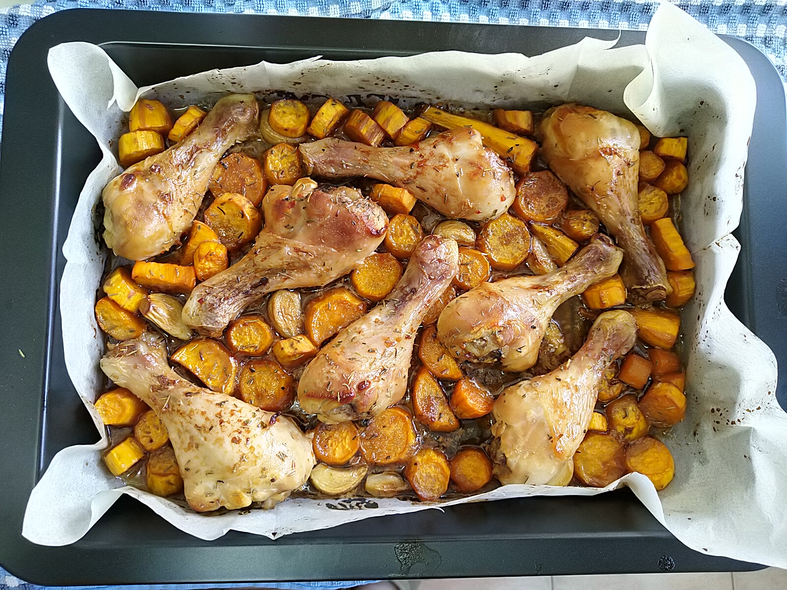 שוקיים בתנור