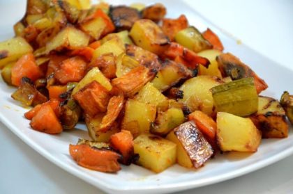 קוביות בטטה, תפו