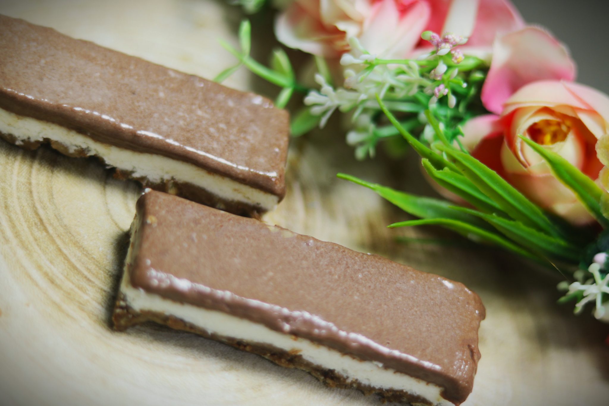 קינוח שכבות שוקולד וקוקוס