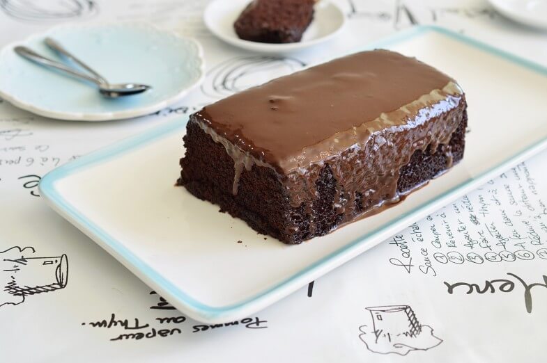 עוגת שוקולד במיקרוגל