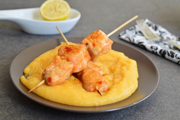 שיפודי סלמון