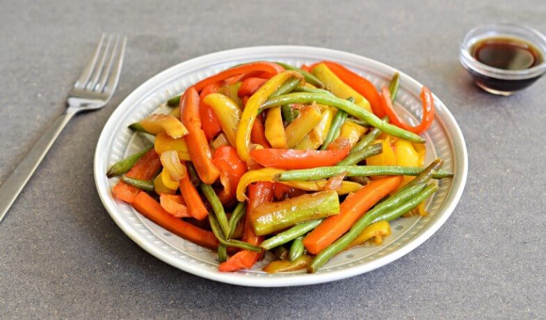 ירקות מוקפצים