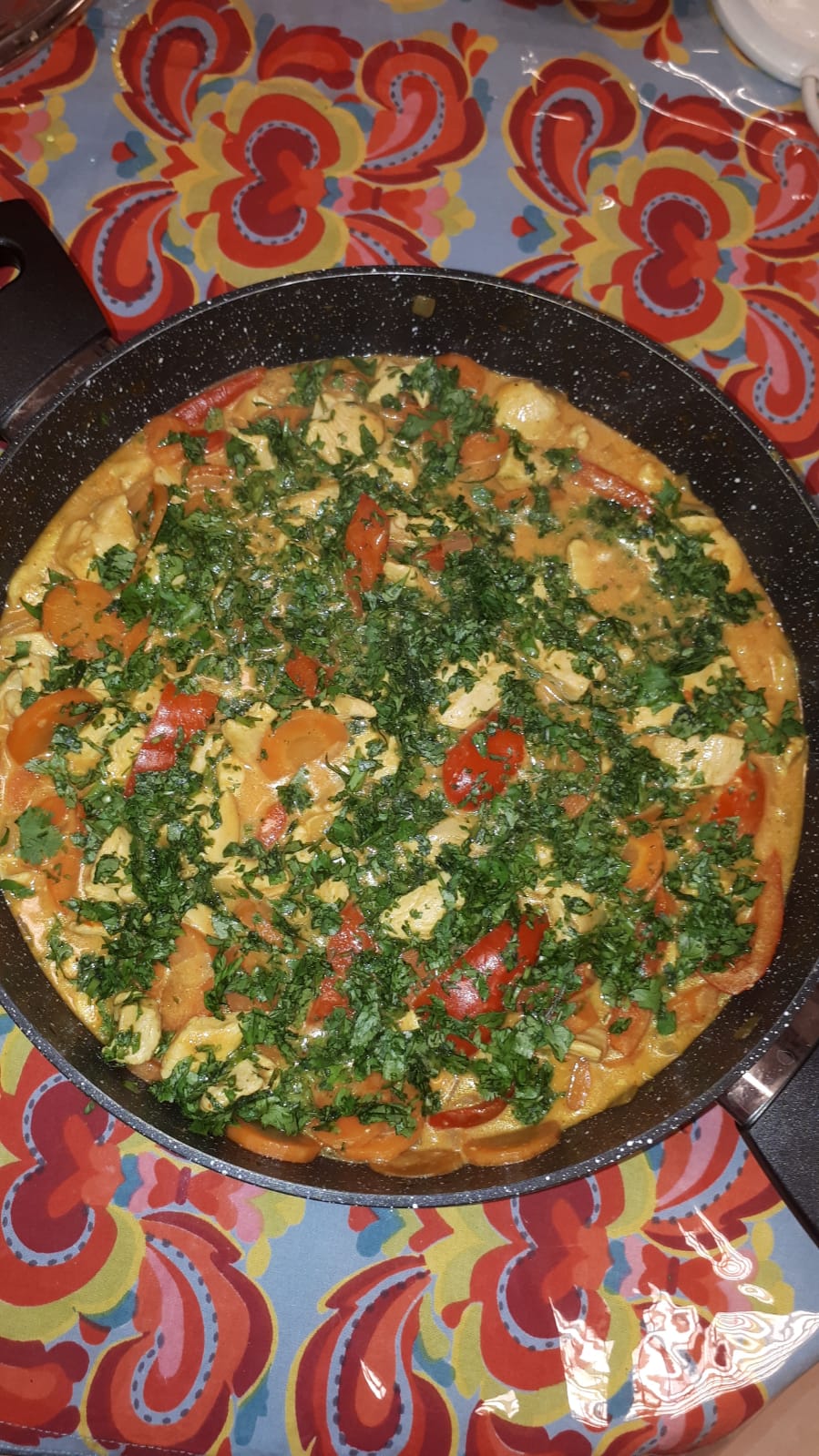 פרגיות בקרם קוקוס