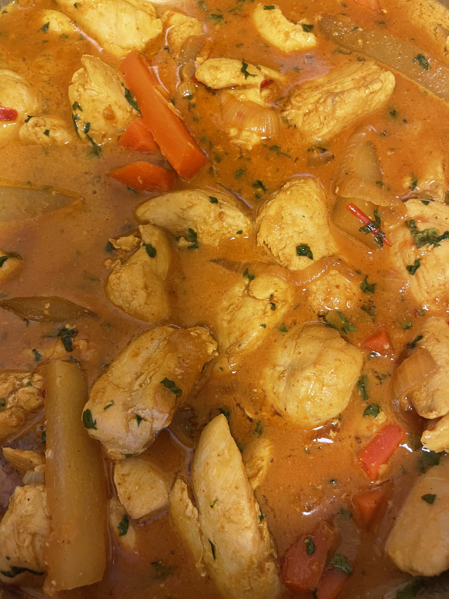 פרגיות בקרם קוקוס