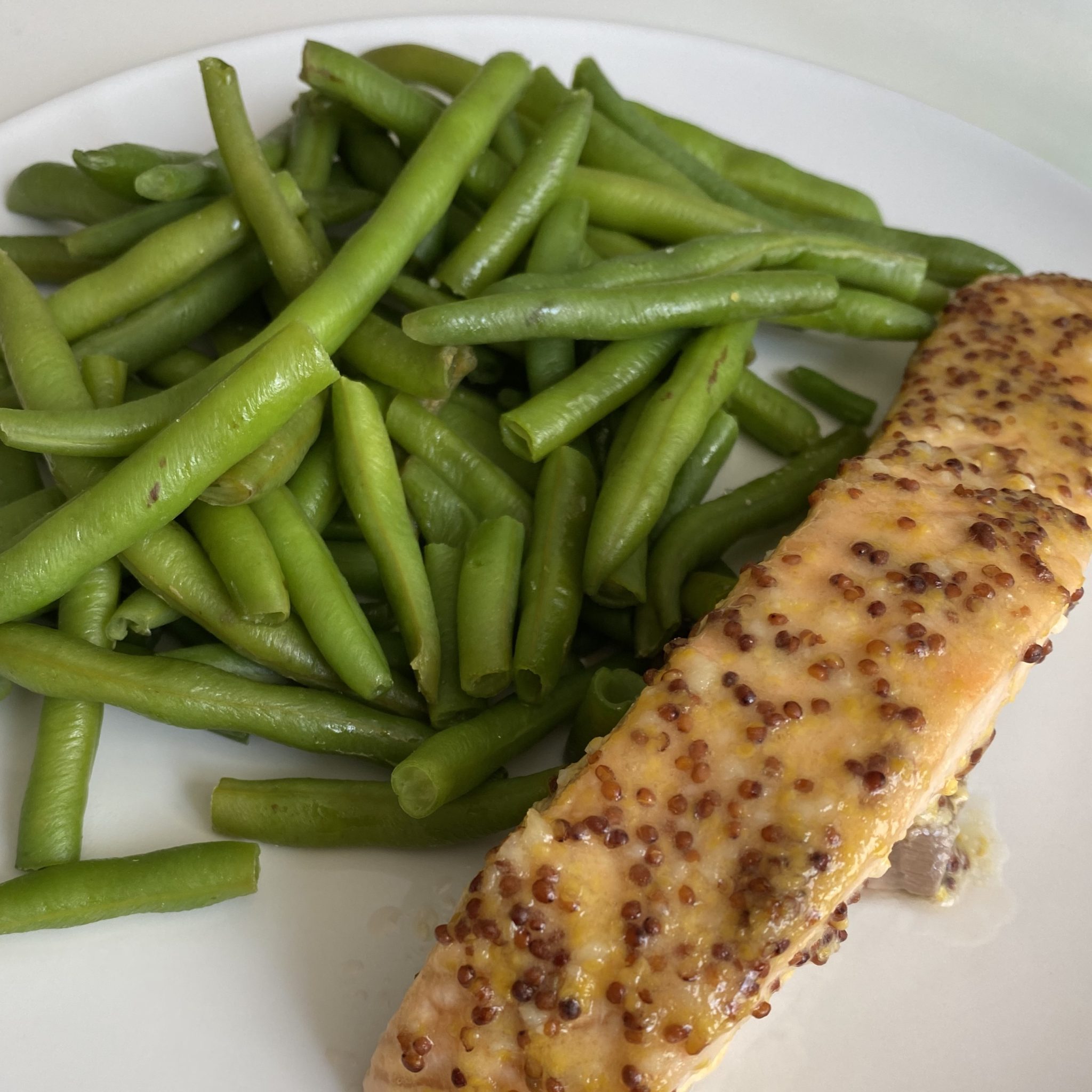 סלמון בחרדל ודבש