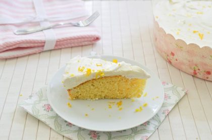 עוגת תפוזים עם קרם
