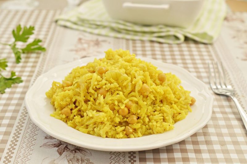 אורז עם חומוס