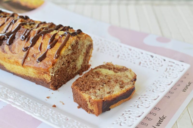 עוגת שיש נוטלה