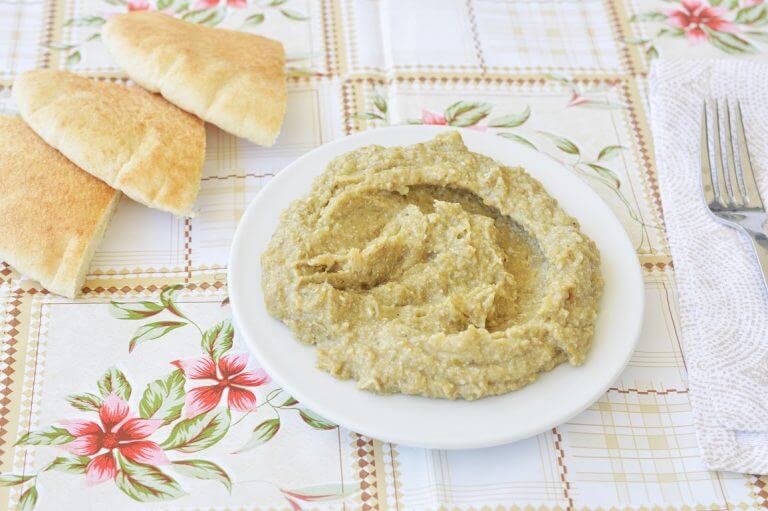 סלט חצילים בטעם כבד