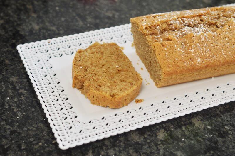 עוגת קפה, קינמון וטחינה