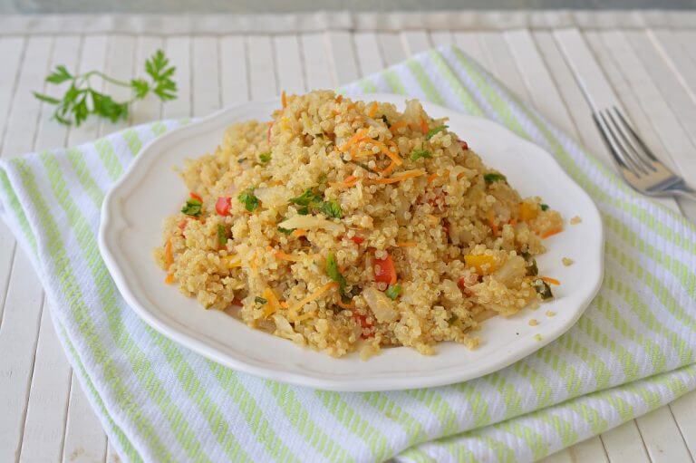 קינואה עם ירקות