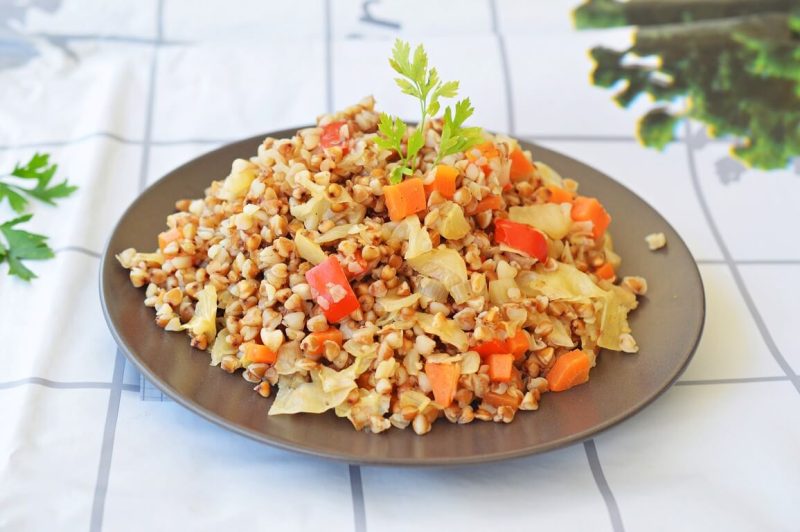 כוסמת עם ירקות