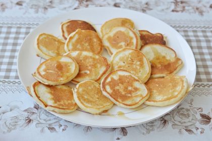 מיני פנקייקס מיוגורט