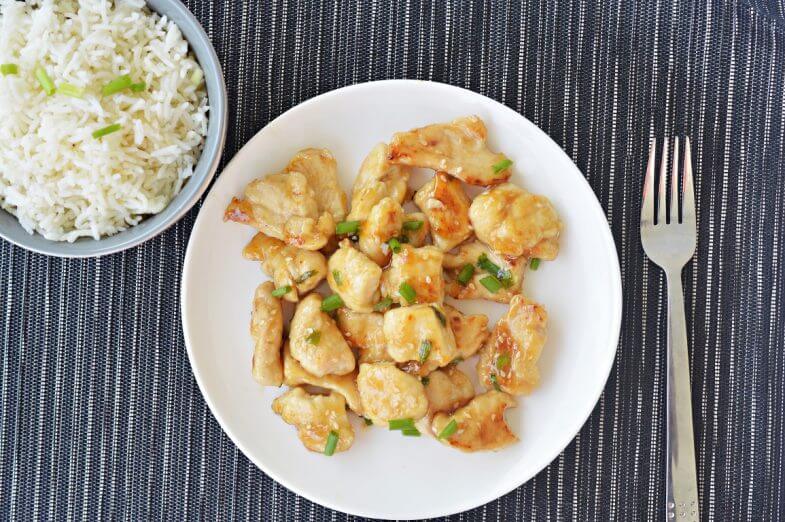 חזה עוף בדבש ושום