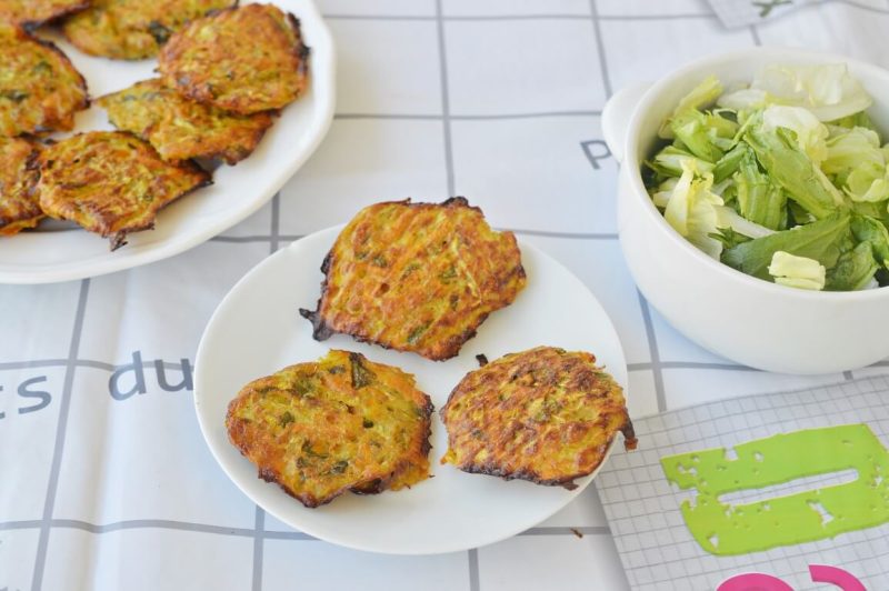 לביבות קישואים ובטטה