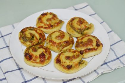 שבלולי שמרים במילוי גבינות