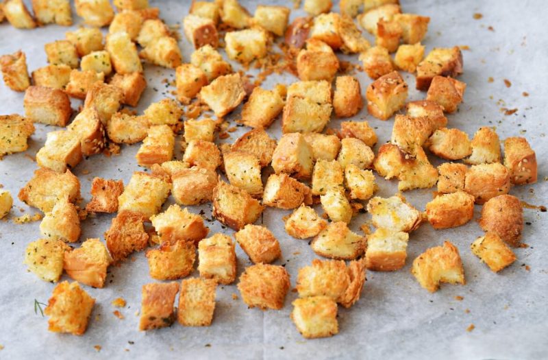 מתכון לקרוטונים