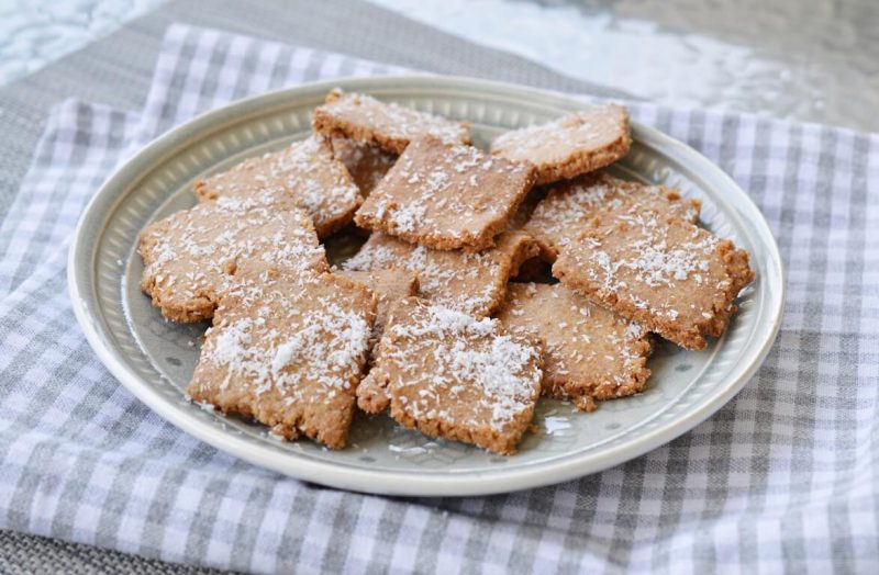 עוגיות קוקוס מקמח כוסמין