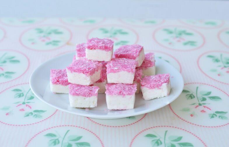 ממתק קוקוס ורוד