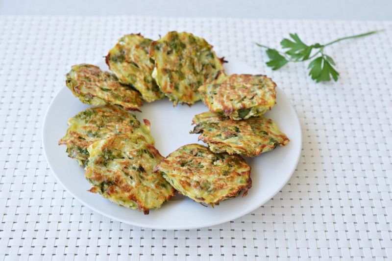 לביבות קולורבי וירק