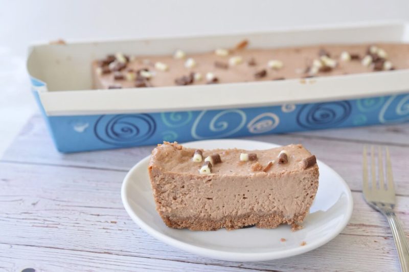 עוגת גבינה בטעם שוקולד