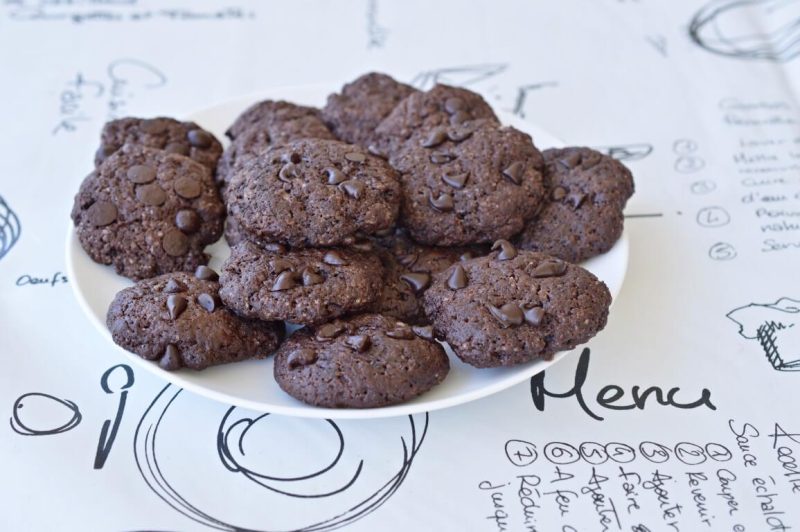 עוגיות שוקולד ויוגורט