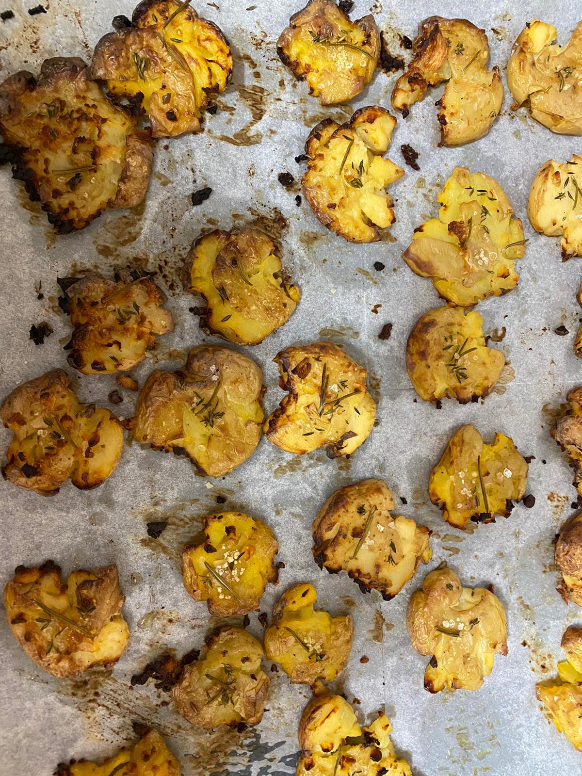 תפוחי אדמה מעוכים