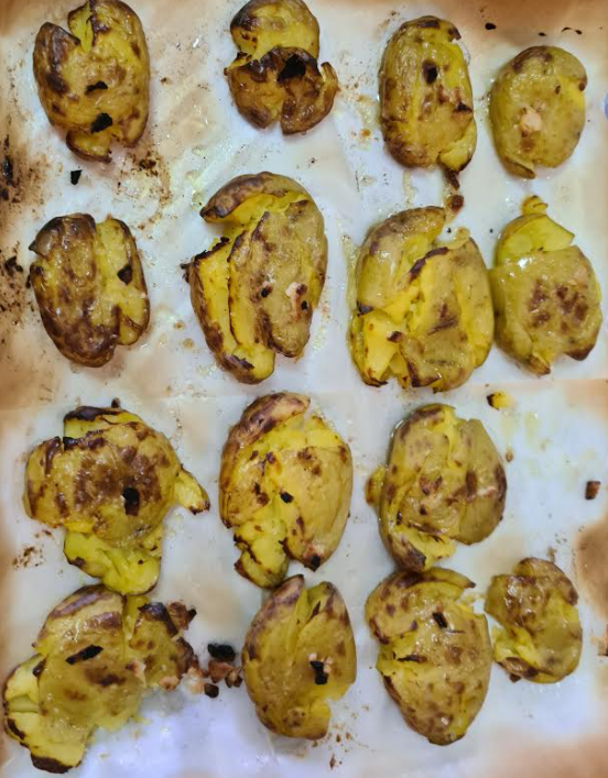 תפוחי אדמה מעוכים