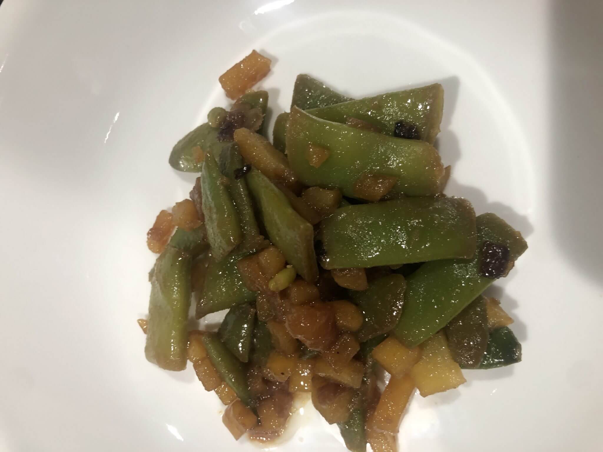 שעועית ירוקה עם בטטה