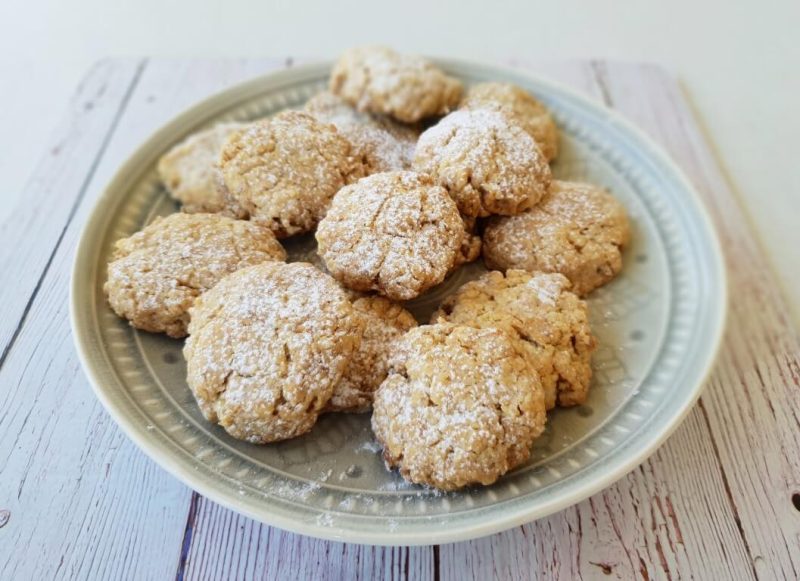 עוגיות אגוזים טחונים