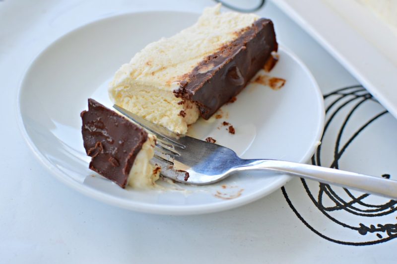 גלידת בננה ושוקולד