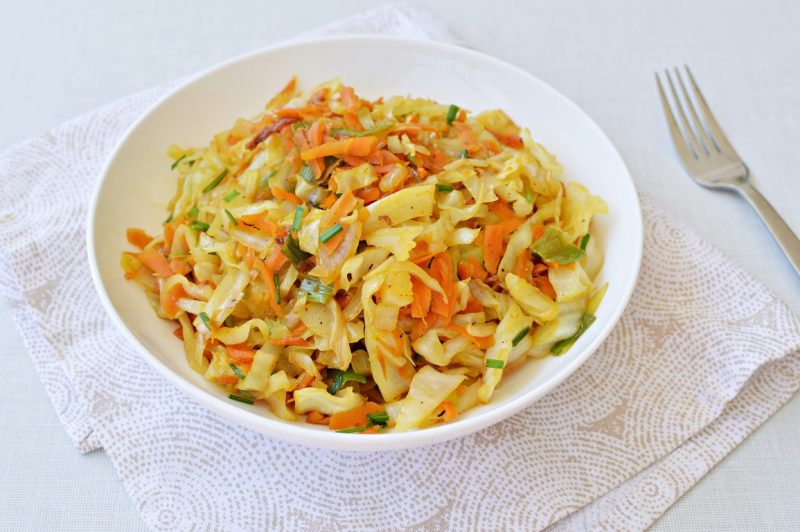 תבשיל כרוב וגזר