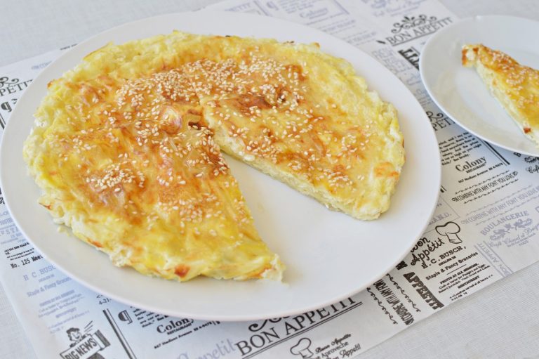 מאפה גבינות מדפי אורז