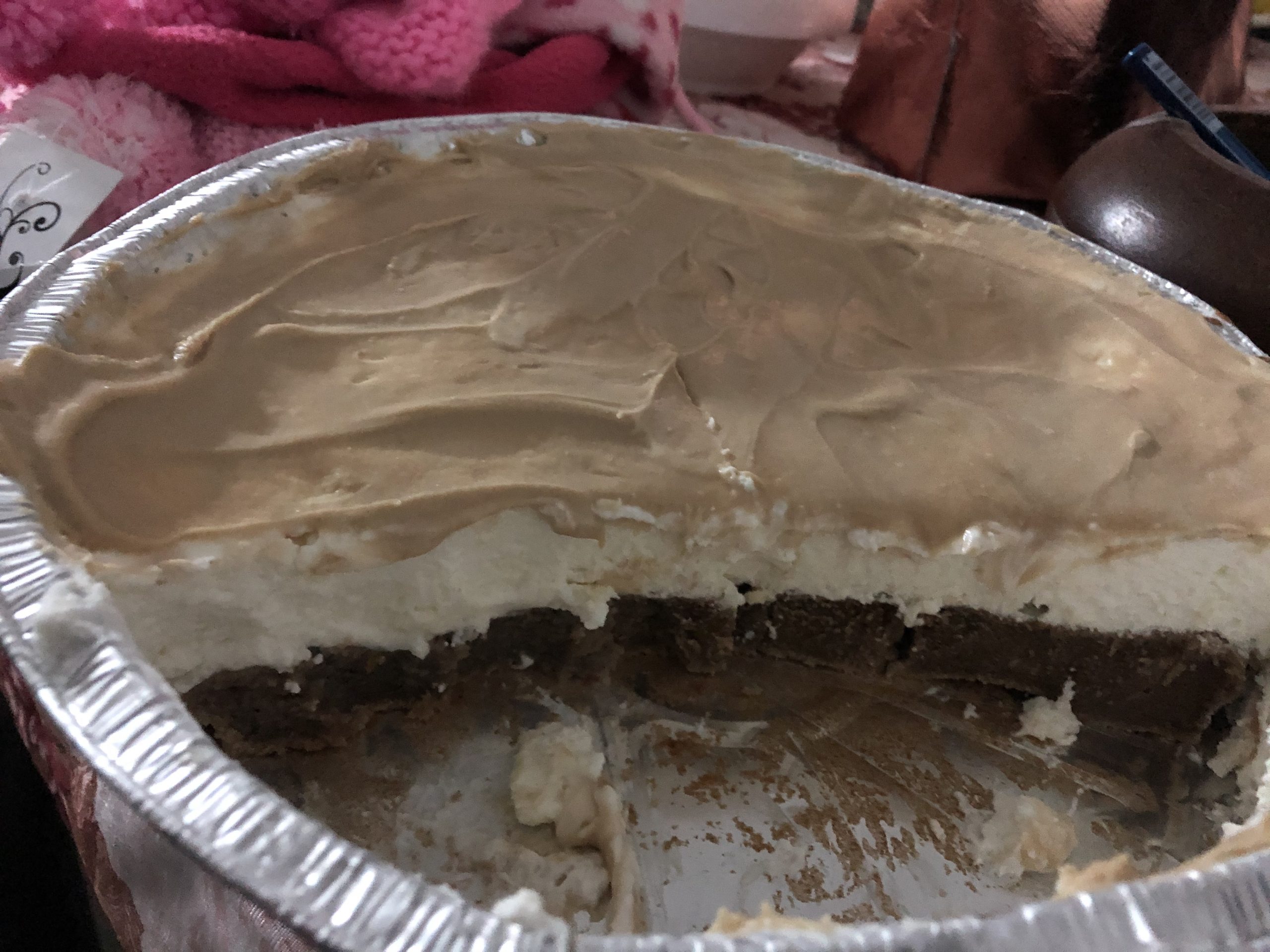 עוגת גבינה וקפה